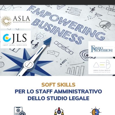 Soft Skills per lo staff amministrativo dello studio legale (in smart-working)