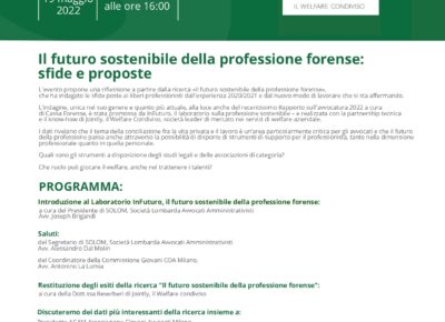 Il futuro sostenibile della professione forense: sfide e proposte