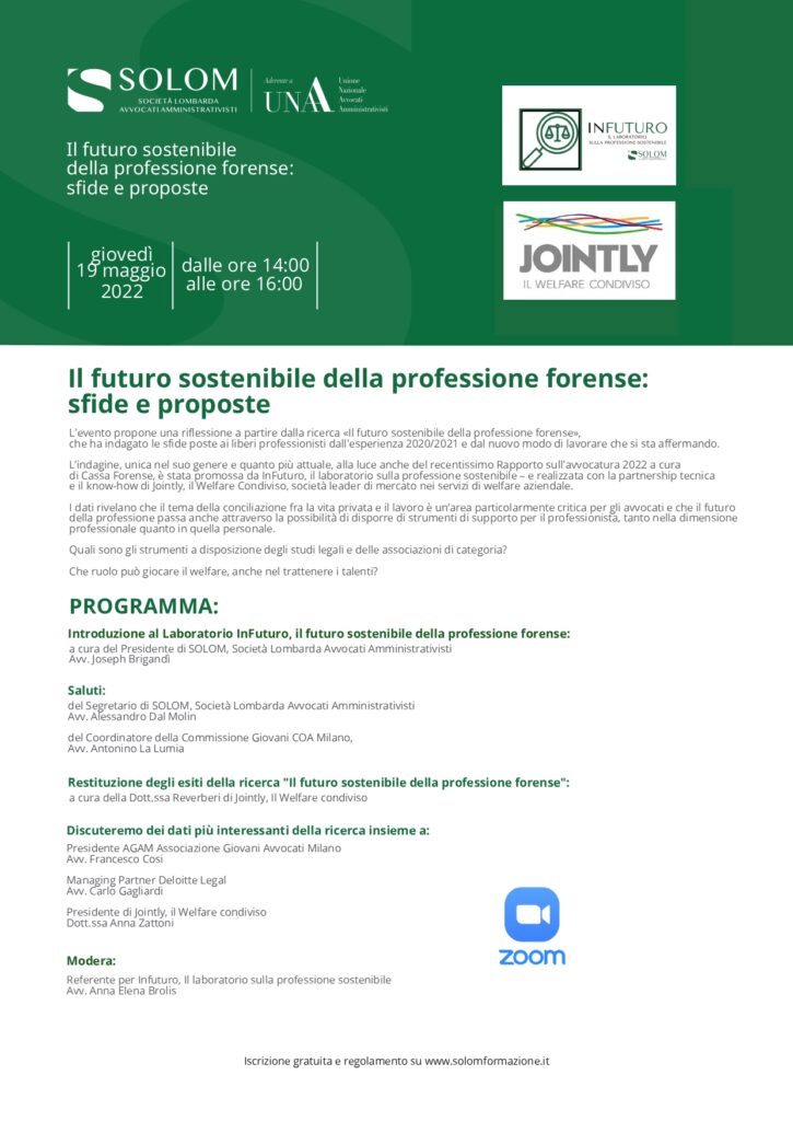 Il futuro sostenibile della professione forense: sfide e proposte