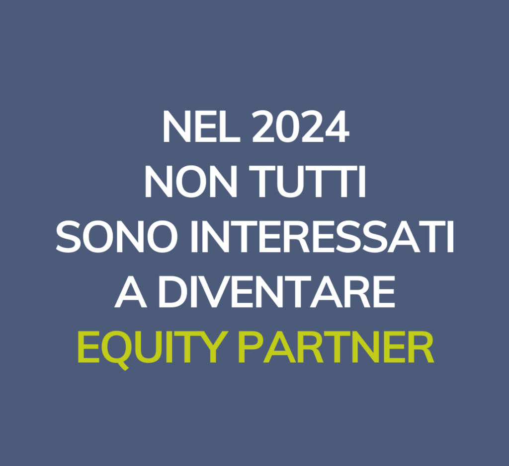 Chi aspira alla partnership negli studi professionali oggi?