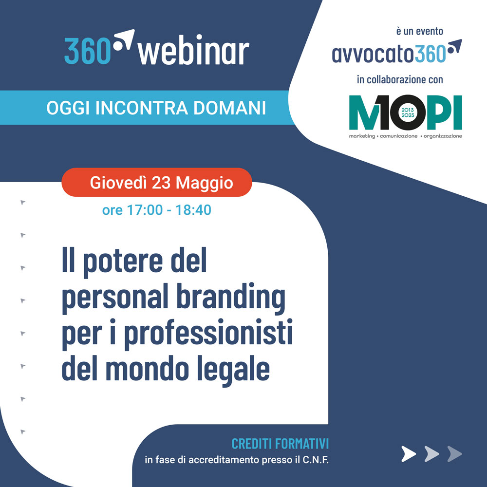 Il potere del personal branding per i professionisti del settore legale || webinar