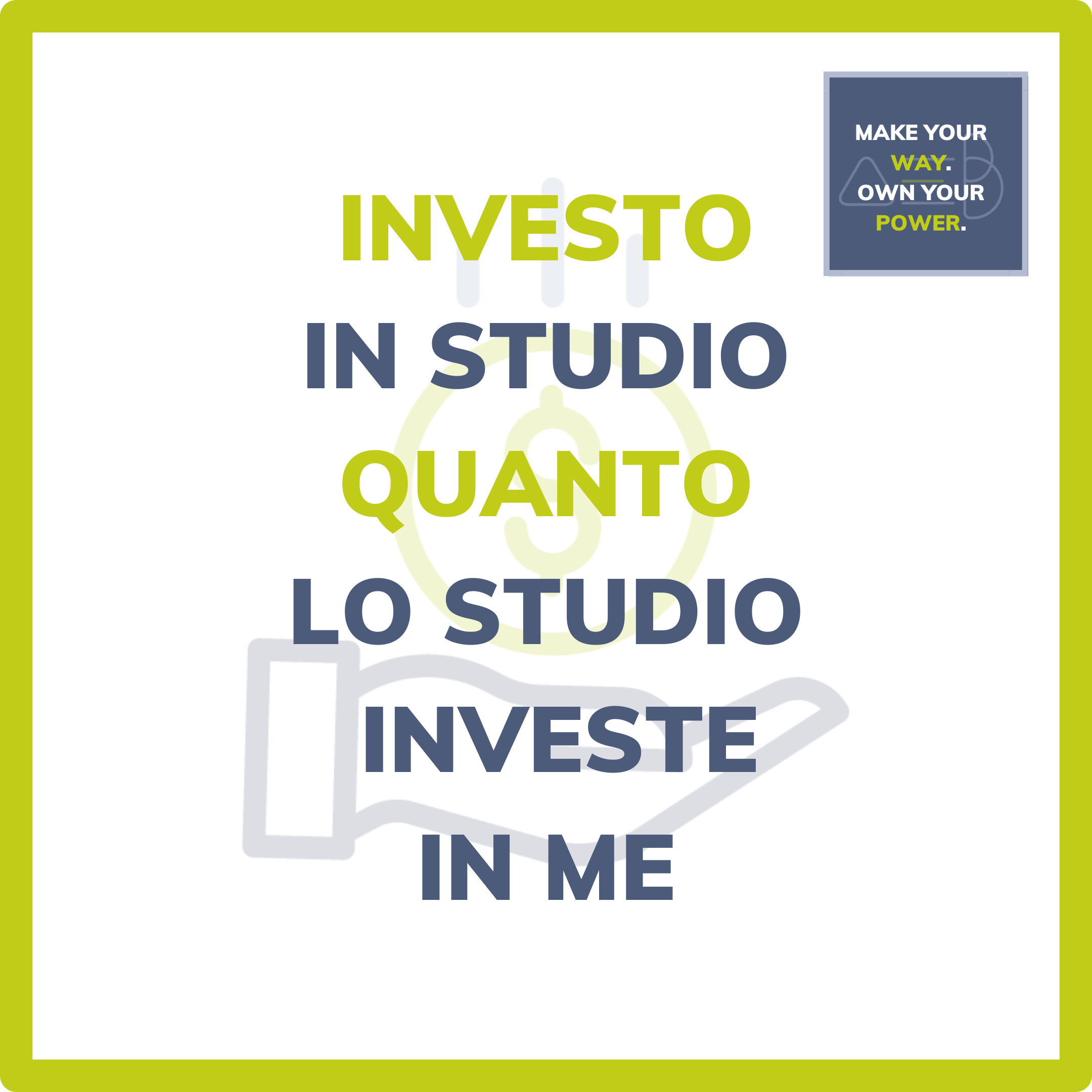 Come investo professionalmente?