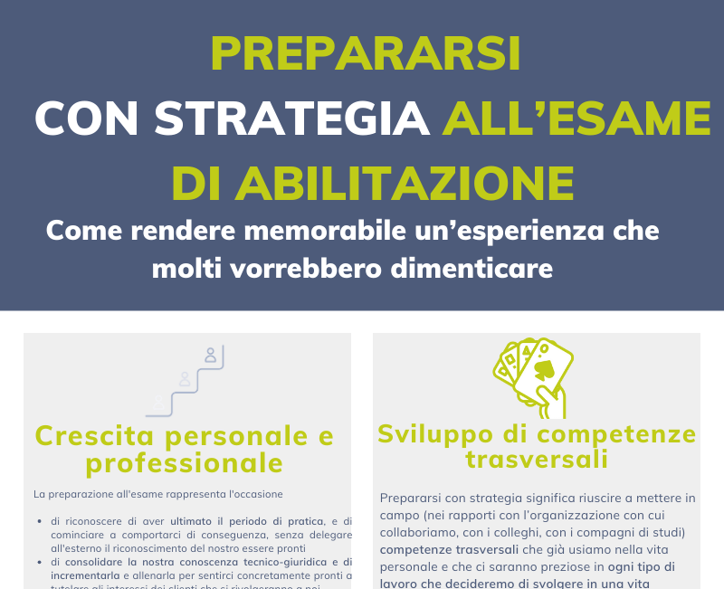 Il valore nascosto della preparazione all’esame di abilitazione